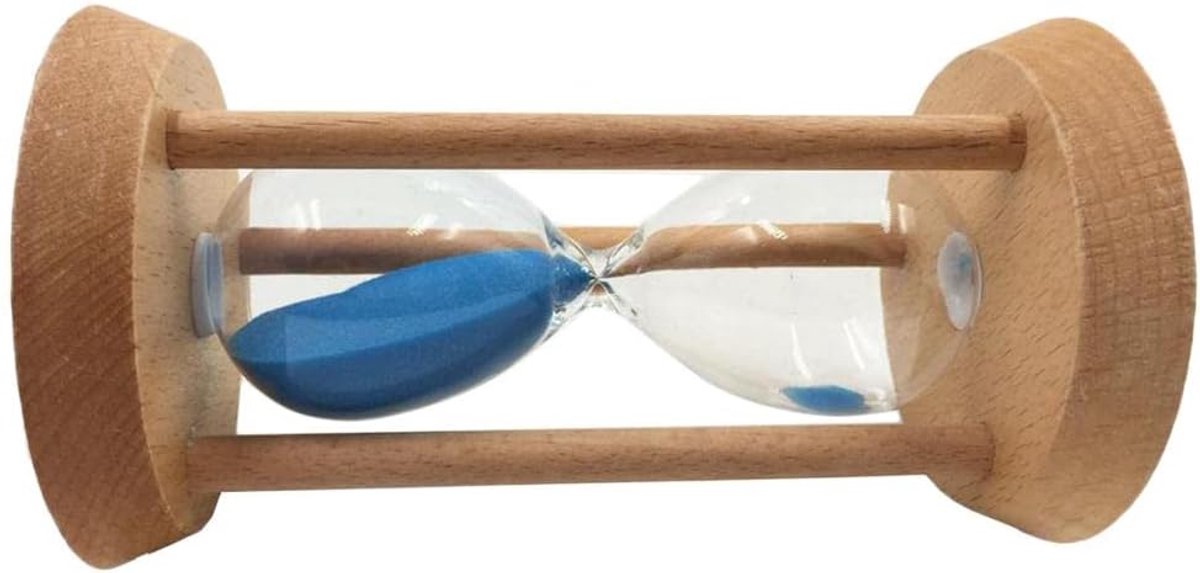 Zandloper 15/20/30 Minuten - Houten Zandklok voor Keuken, Spel en Yoga Timer