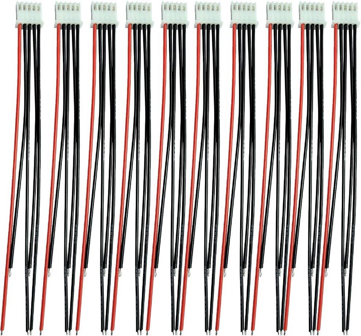Balanskabels - Lipo Verlengkabel - Accu Laden - Set van 10 stuks - 15 cm