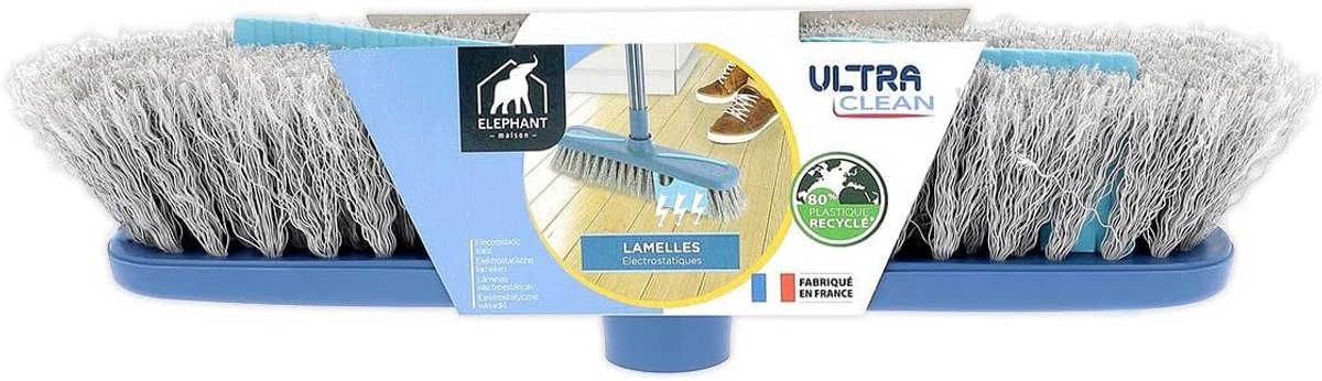 Premium Binnenbezem voor Vloeren met Elastomeer Lamellen