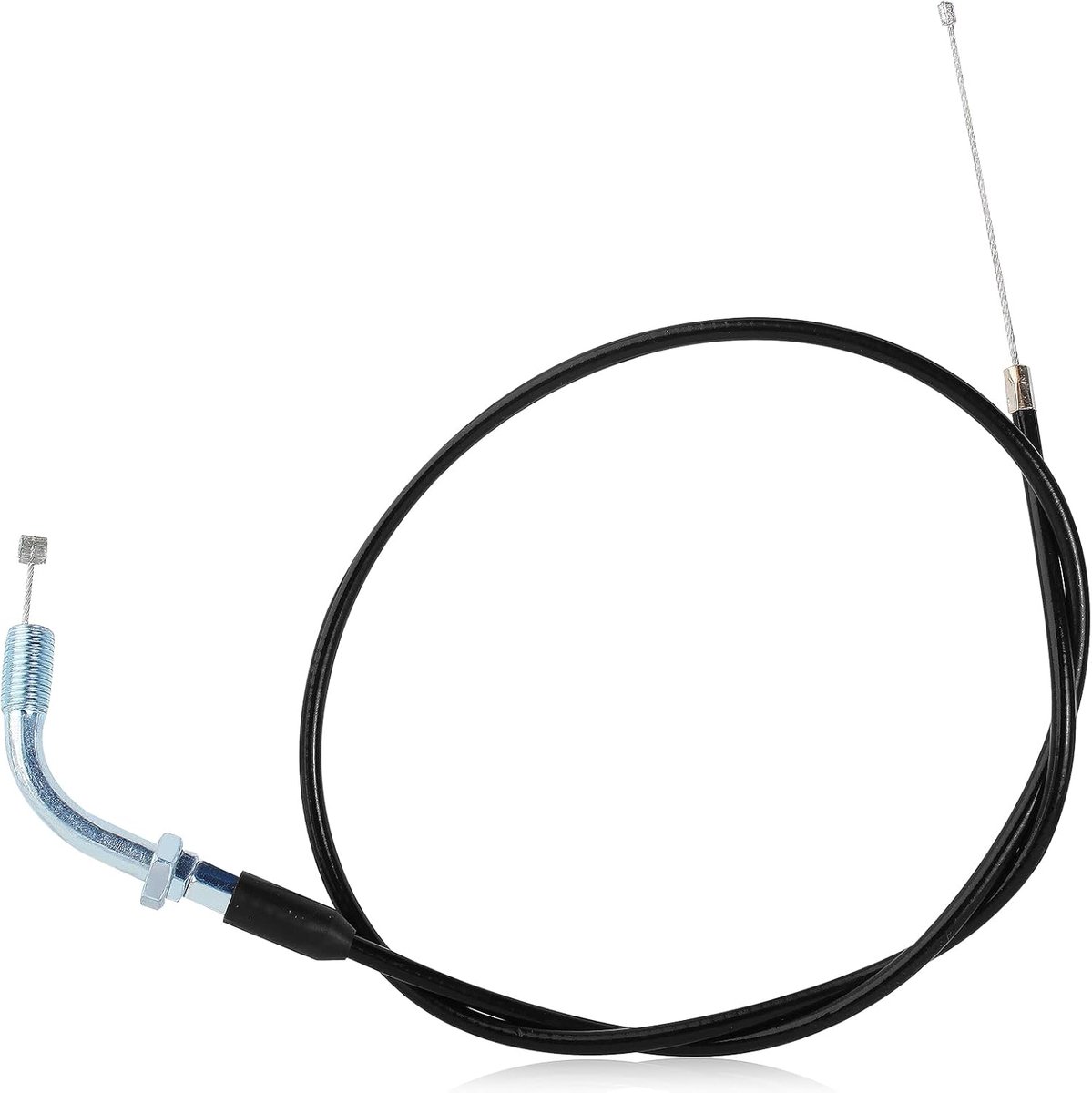 Gaskabel Motor - Versteller Kabel - 4-takt Bike - Roestvrij Staal - 90cm Lengte - Zwart