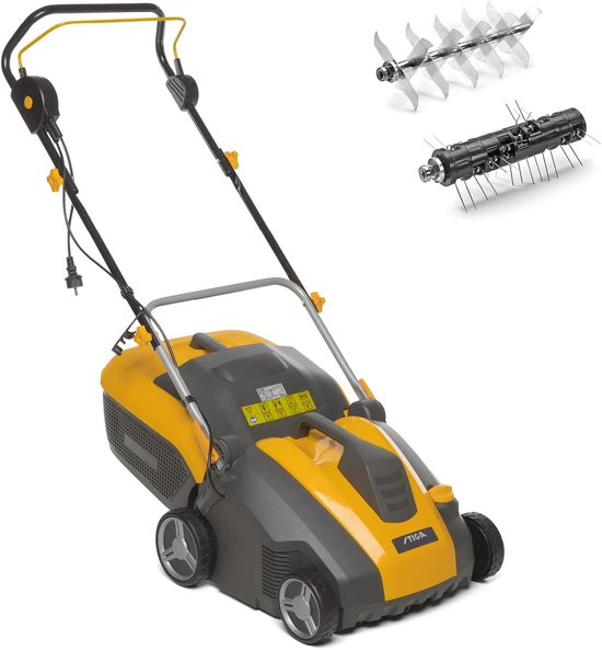 Elektrische Grasmaaier en Beluchter 1500W - 38cm Werkbreedte van Powerplus — afbeelding 5