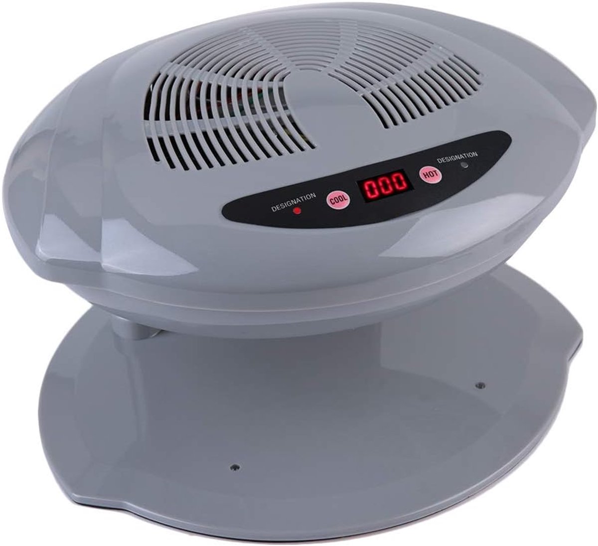 Professionele Nageldroger met Antislip en 2-in-1 Ventilator voor Manicure