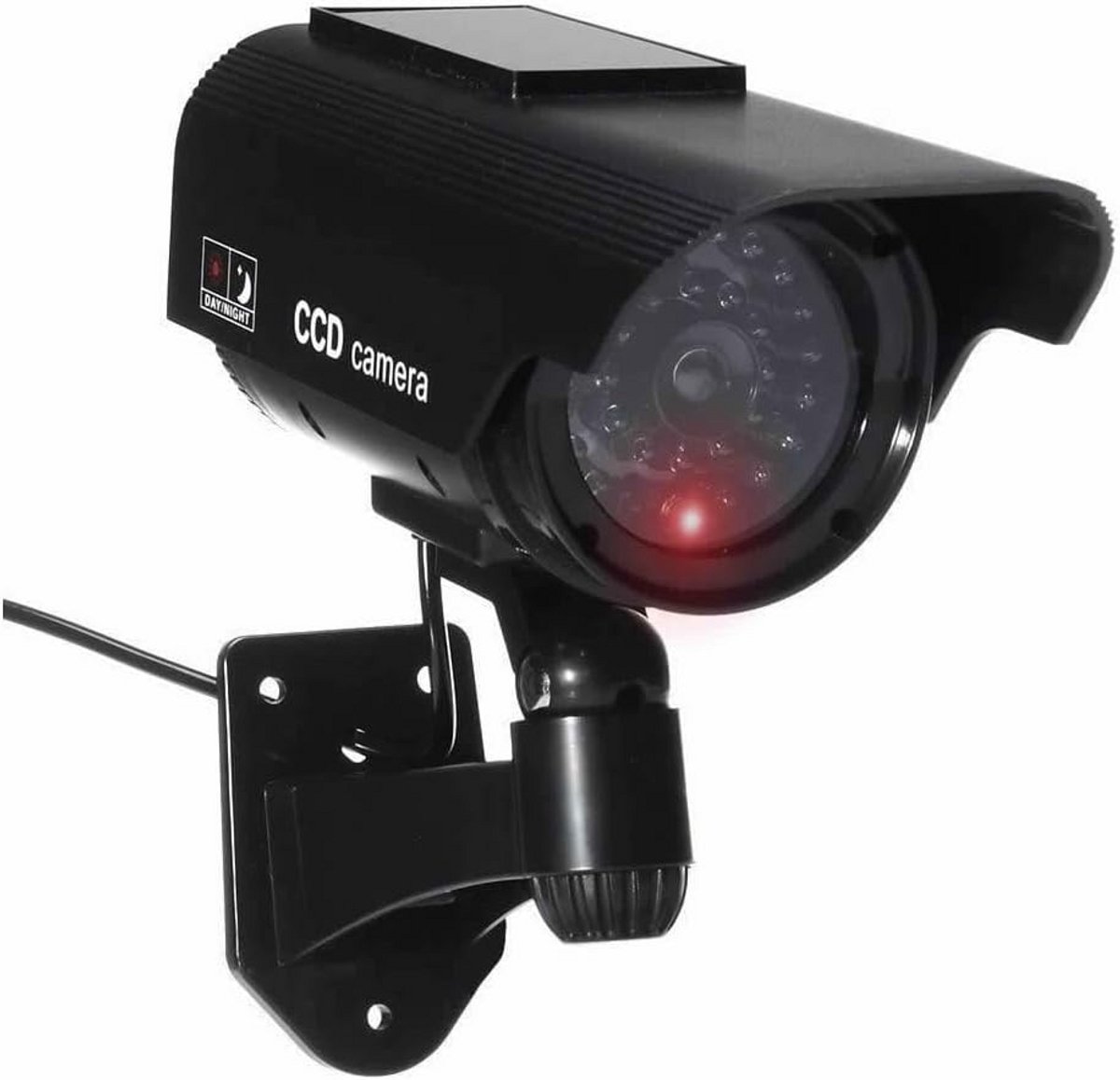 Realistische Nep Beveiligingscamera Buiten en Binnen met Knipperend LED Licht