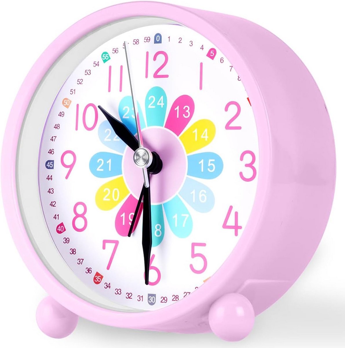 Kinderwekker Analoog met Tikkend Geluid Compact en Leren Lezen