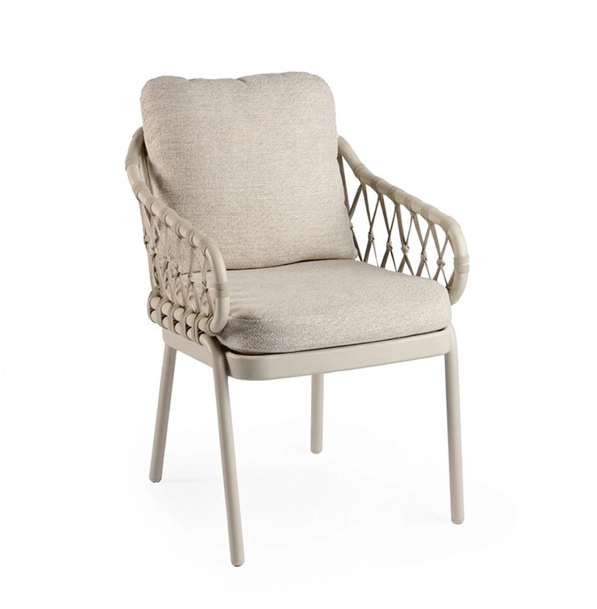 Tierra Outdoor Natal chaise dining - Champagne