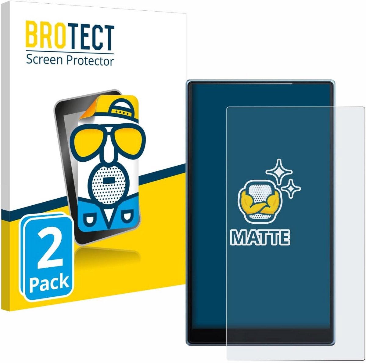 2x Matte & Antireflectie Screenprotector voor FiiO JM21 Displayscherm