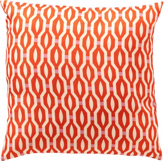 ROCKET - buitenkussen 45x45 cm - waterafstotend en UV-bestendig - Cherry Tomato - rood