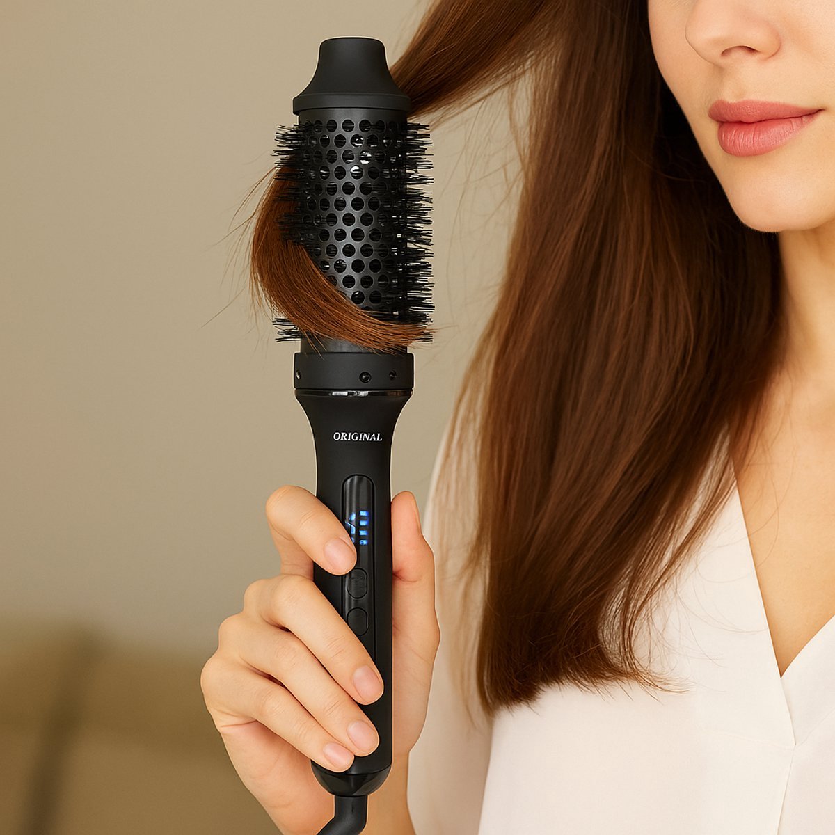 Original Styleox Hot Styling Brush 2.0 Zwart - afbeelding 2