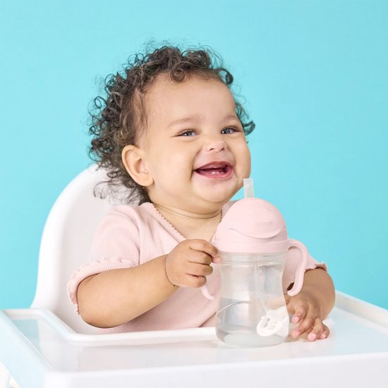 b.box Peuter 3-in-1 voordelige set I Eén beker, drie deksels om baby's en peuters te helpen bij het drinken. BPA-vrij, vaatwasmachinebestendig - Vanaf 4 maanden - 240 ml/8 oz van Merkloos — afbeelding 2