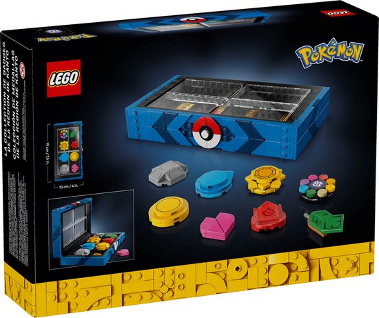 LEGO 40892 Pokémon - Collectie Kanto-regio-badges