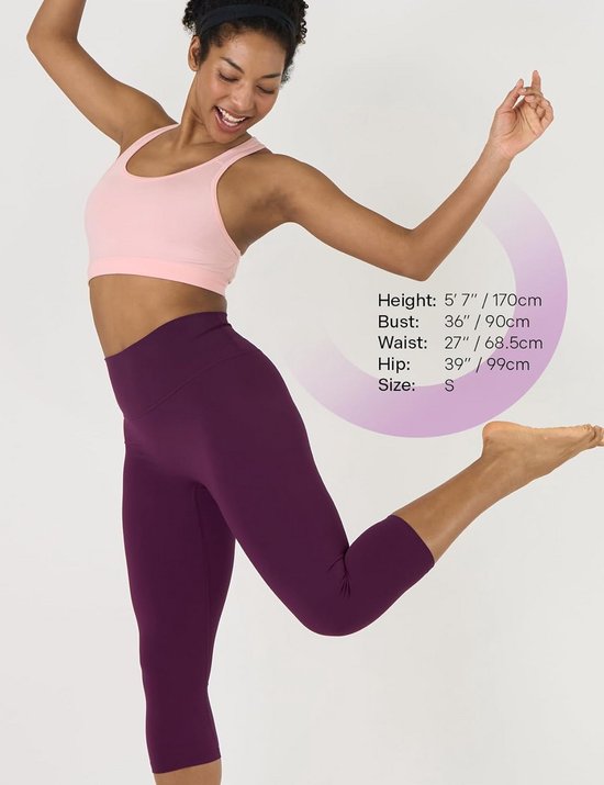 Dames Trainingsshorts Hoge Taille met Zakken - Flexibele Yoga & Sportlegging — afbeelding 5
