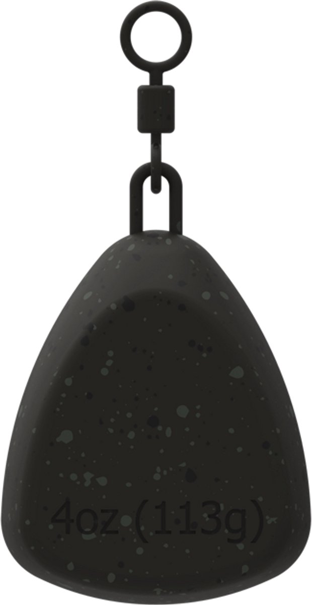 Avid Carp Flat Pear Swivel Lead - Maat : 4oz - 113g van Avid Carp — afbeelding 2