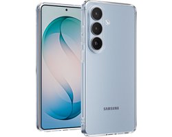 Hoesje Geschikt voor Samsung Galaxy S26 Siliconen Shock Proof Case Transparant - Hoes Cover Case Shockproof