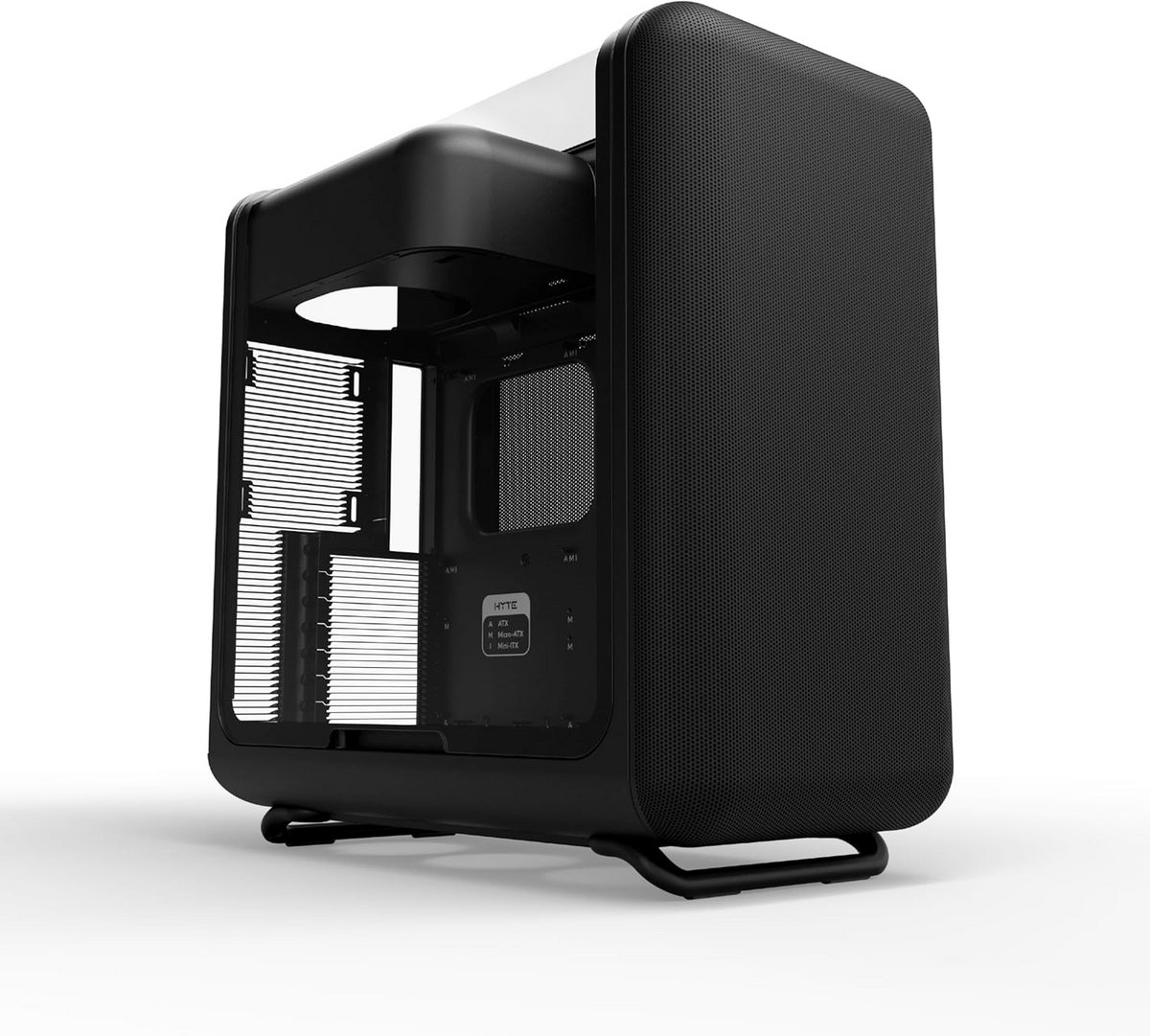 Moderne ATX Mid-Tower PC Gaming Behuizing met Uitstekende Luchtstroom Zwart