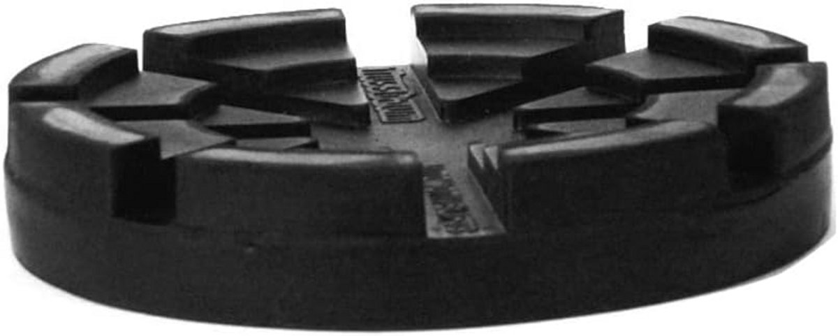 Set van 4 Ronde Rubberen Pads voor Hefbrug met Stalen Plaat Ø125mm