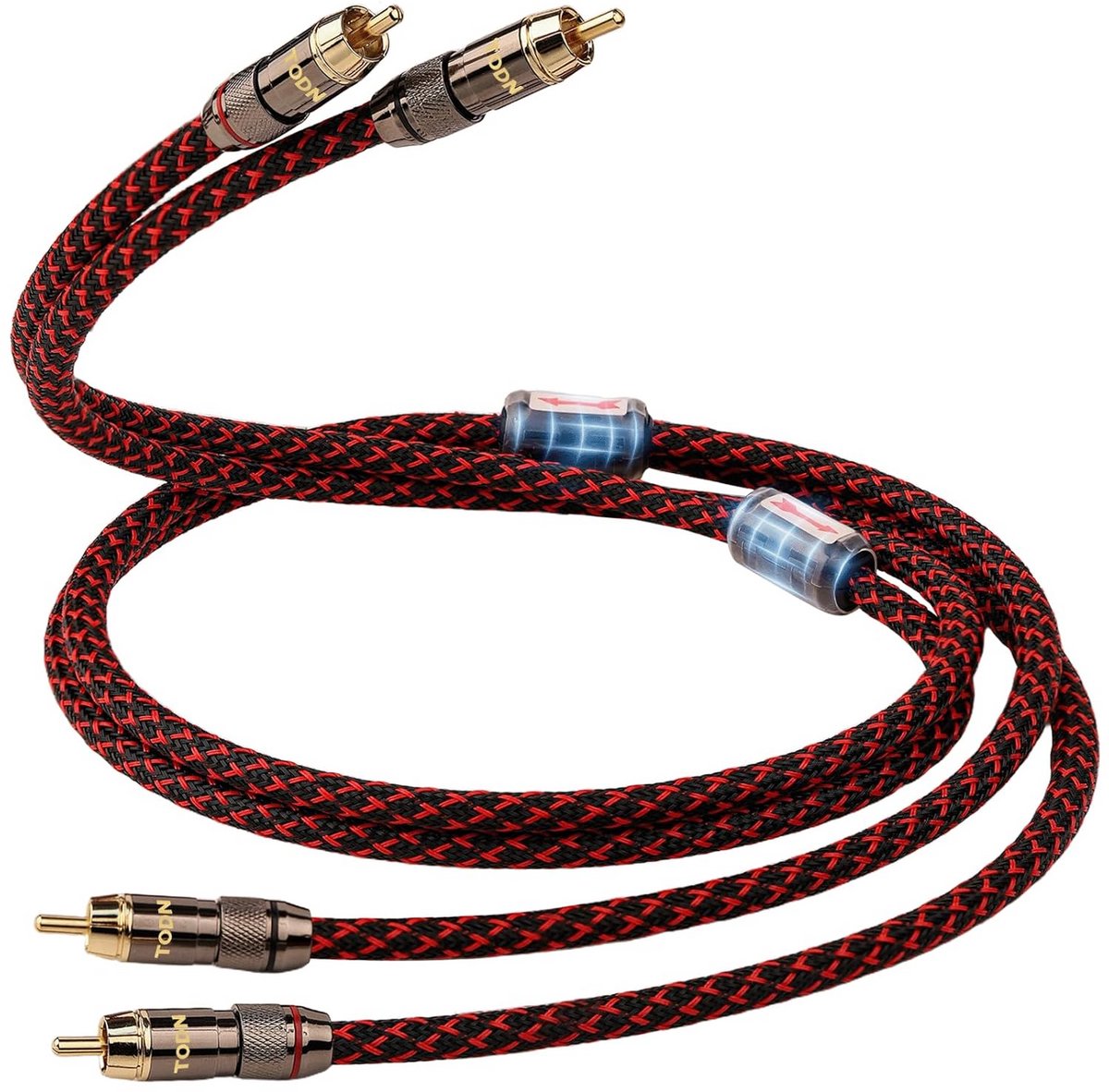 Hifi Audiokabel RCA Mannelijk naar Mannelijk - 1 Meter