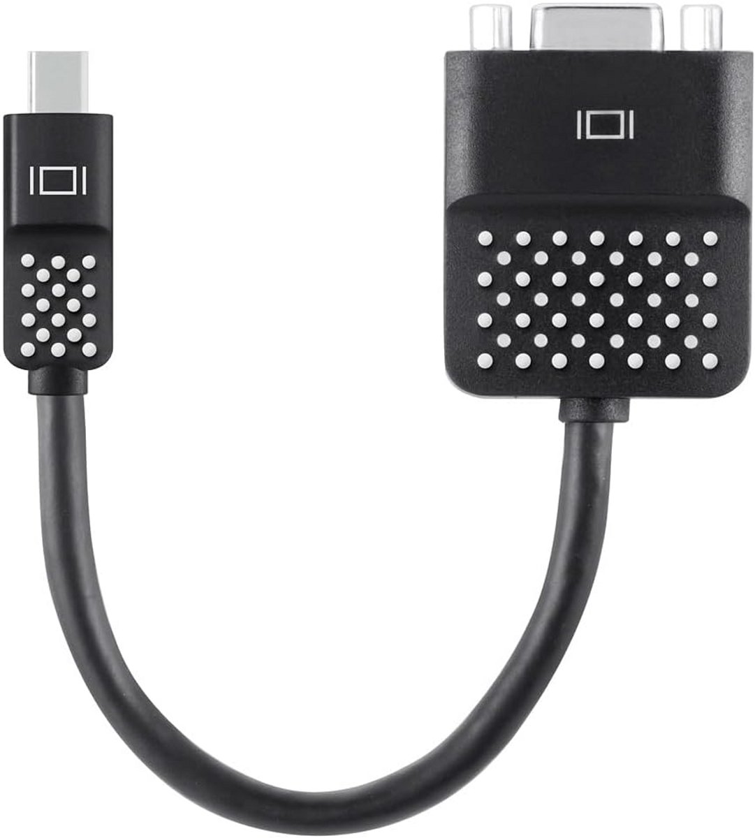 Mini DisplayPort naar VGA Adapter - Zwart - Desktop en Laptop