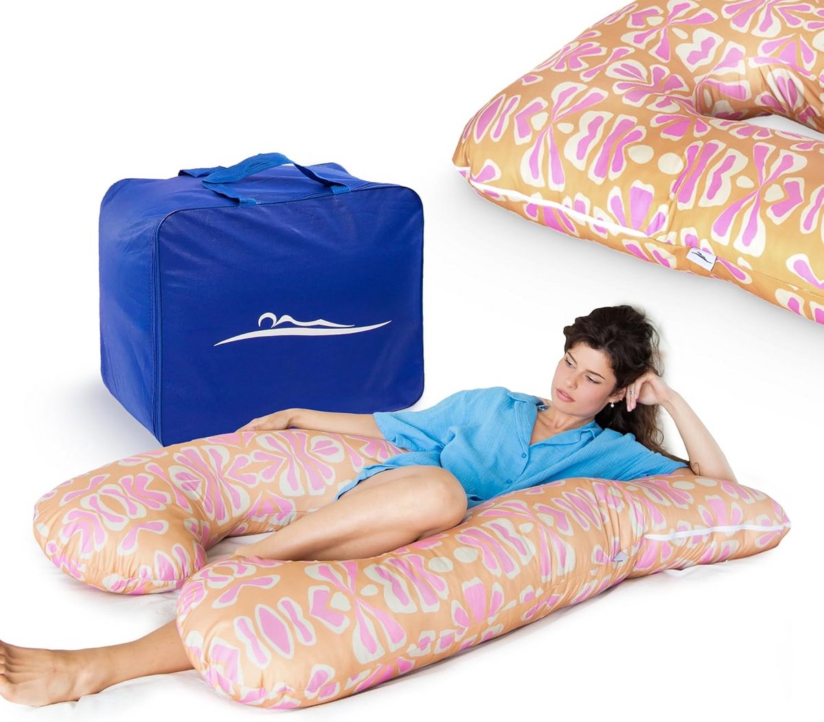 Orthopedisch Lichaamskussen voor Zijslapers - Comfortabel Zwangerschapskussen - 100x150 cm