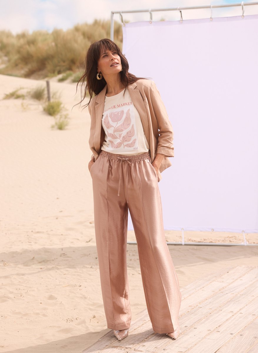 YEST Kristiana Cover ups - Baked Clay - maat 36