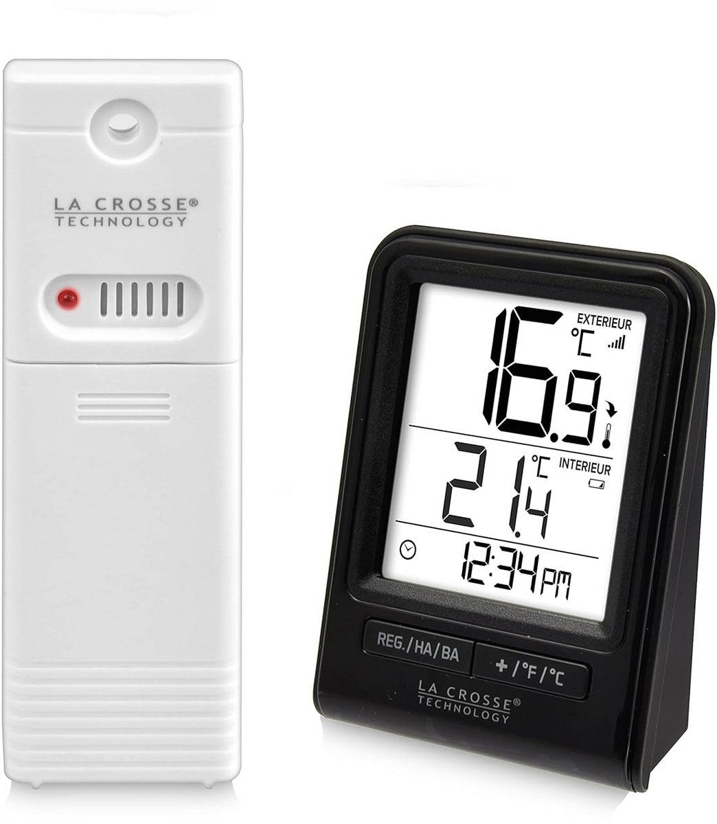Draadloos Weerstation met Binnen- en Buitentemperatuur Sensor