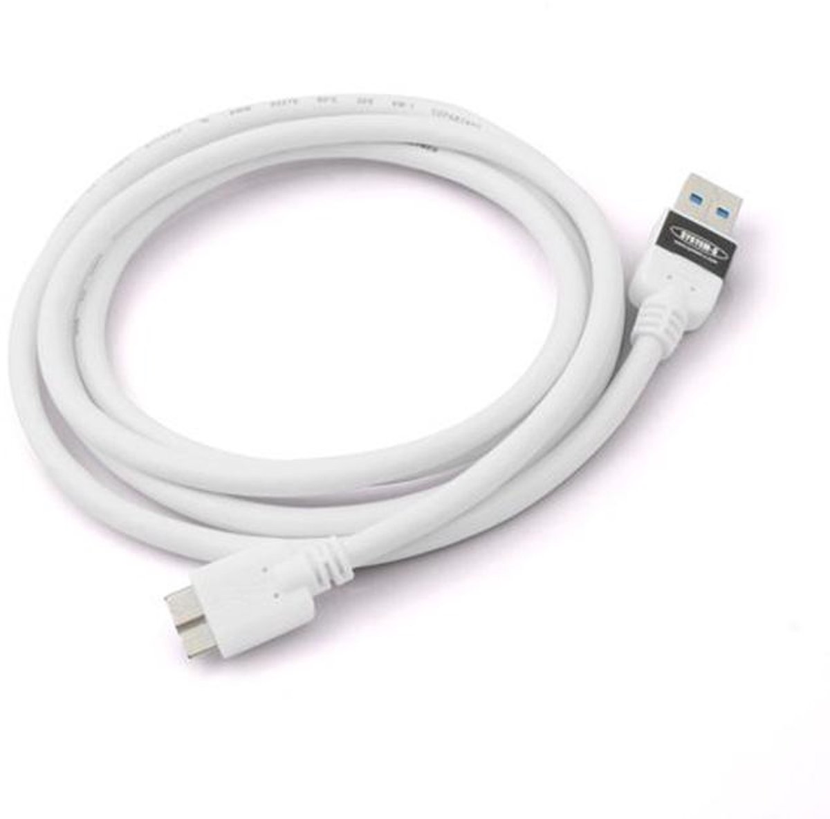 USB 3.0 Micro-B Kabel 140 cm Wit - Snelle Data Overdracht en Oplaadkabel