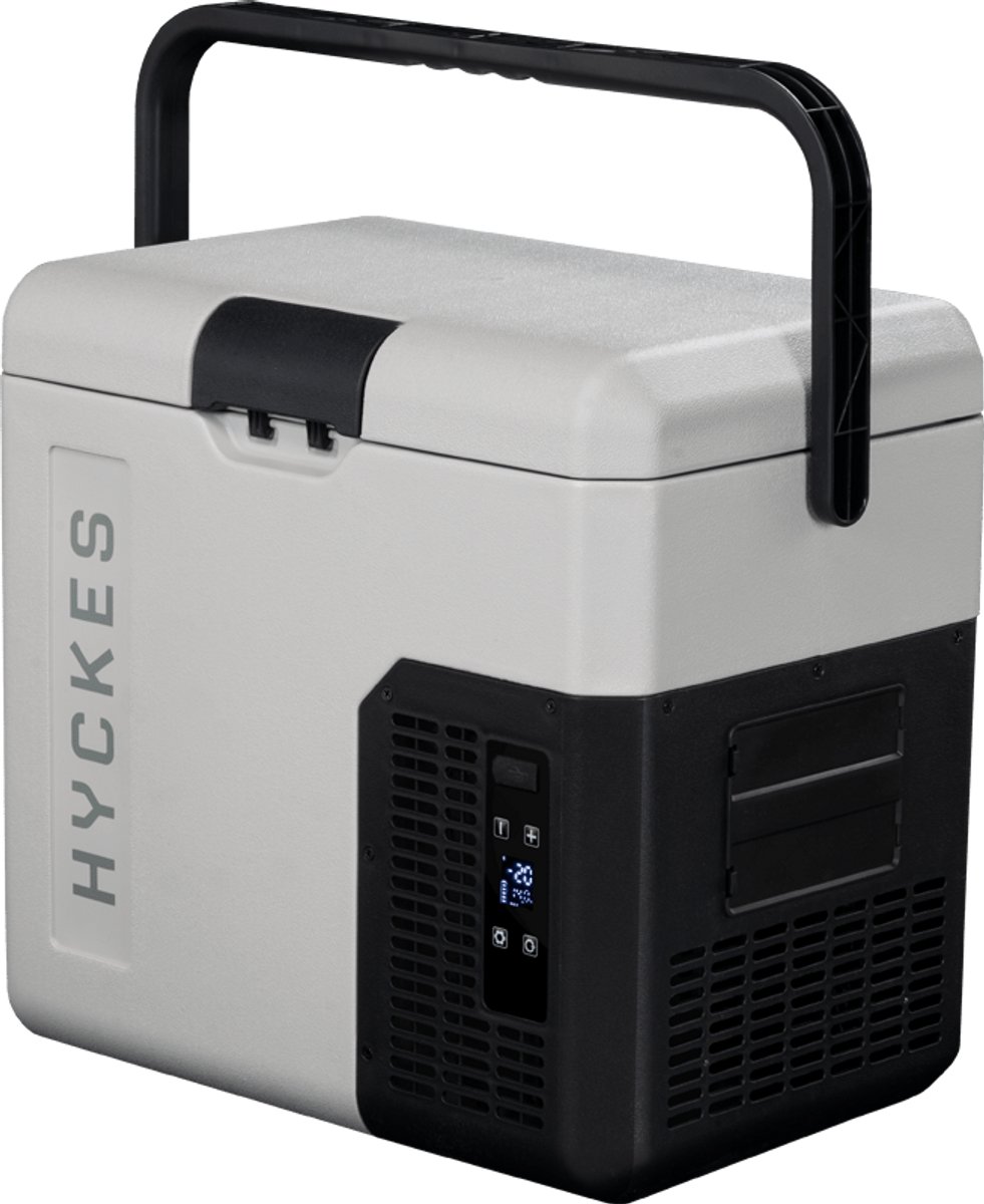 Hyckes HyCooler Go 18L Compressor Koelbox 12V 230V - Compact & Draagbaar - Voor Auto - Tot -20°C