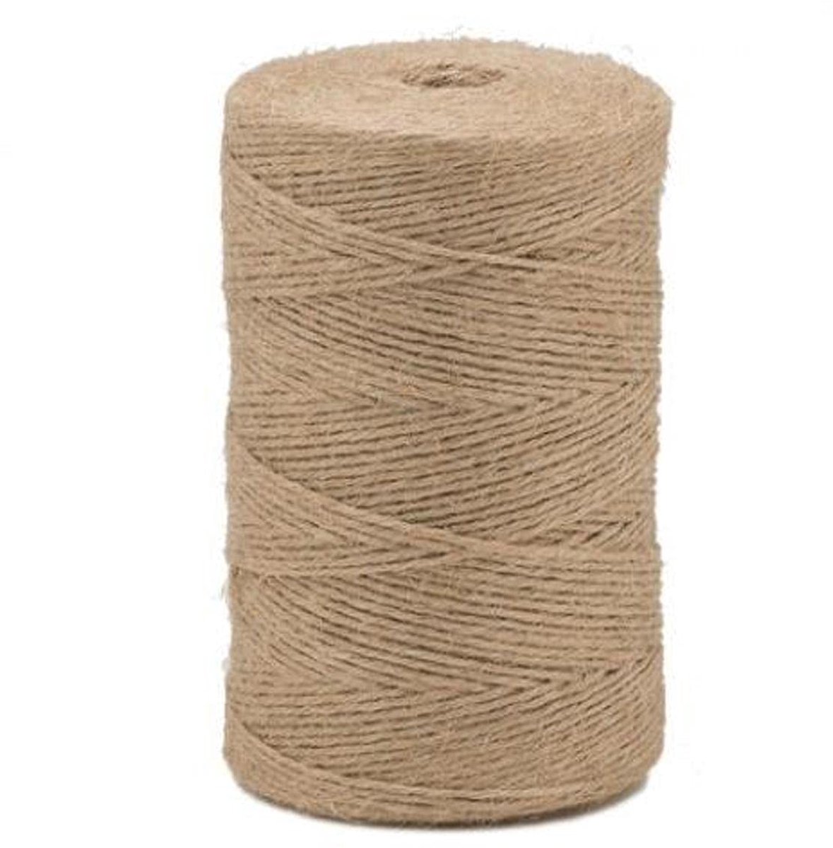 ANMI® Jute Touw 200 m - 2 mm - 230 g - Natuurlijk Jutetouw op Rol - Biologisch Afbreekbaar - Voor Tuinieren en Knutselen