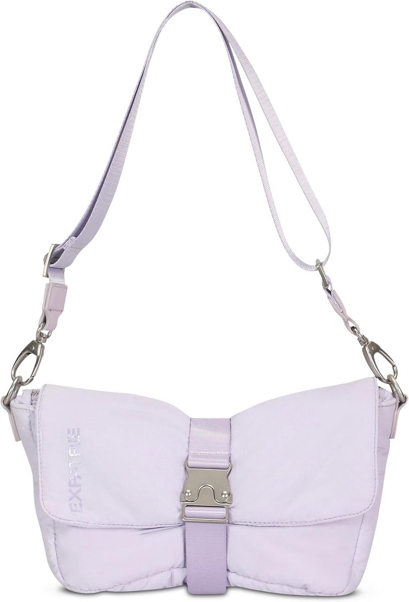 Kleine Nylon Dames Crossbody Tas - Waterafstotend met Rits en Verstelbare Schouderriem