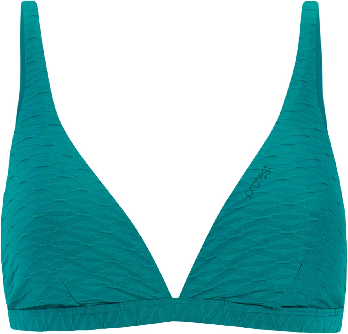 Protest MIXChubo - Bikini top Dames - B&C-cup - Uitneembare vulling - Gespsluiting - Normale pasvorm - Groen Peacock Green