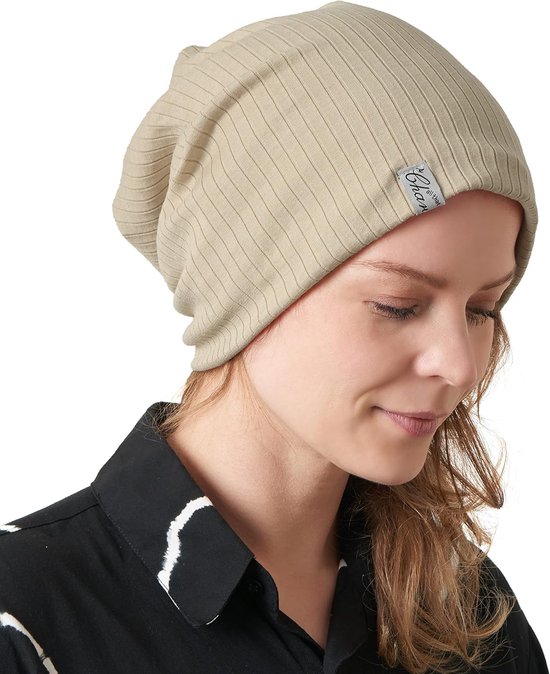 3-in-1 Zomer Muts Hoofdband Nekwarmer voor Dames en Heren - Slouchy Beanie en Loop Sjaal