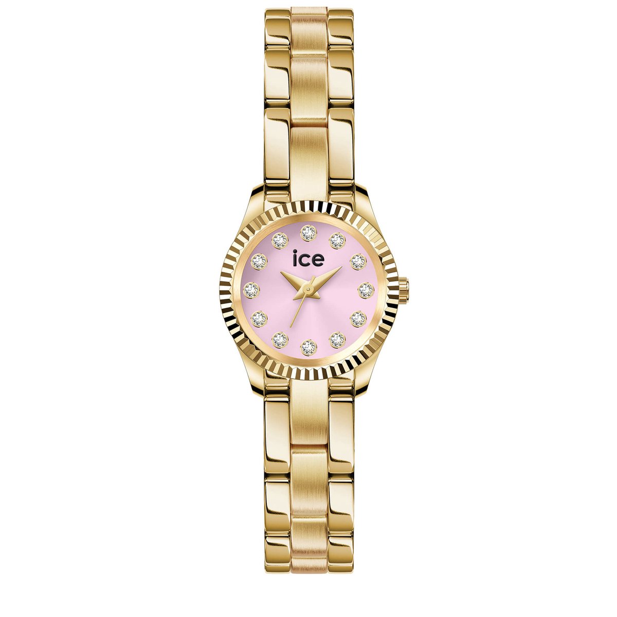 Ice Watch ICE mimi - Gold - Pink 025540 Horloge - Staal - Goudkleurig - Ø 19 mm