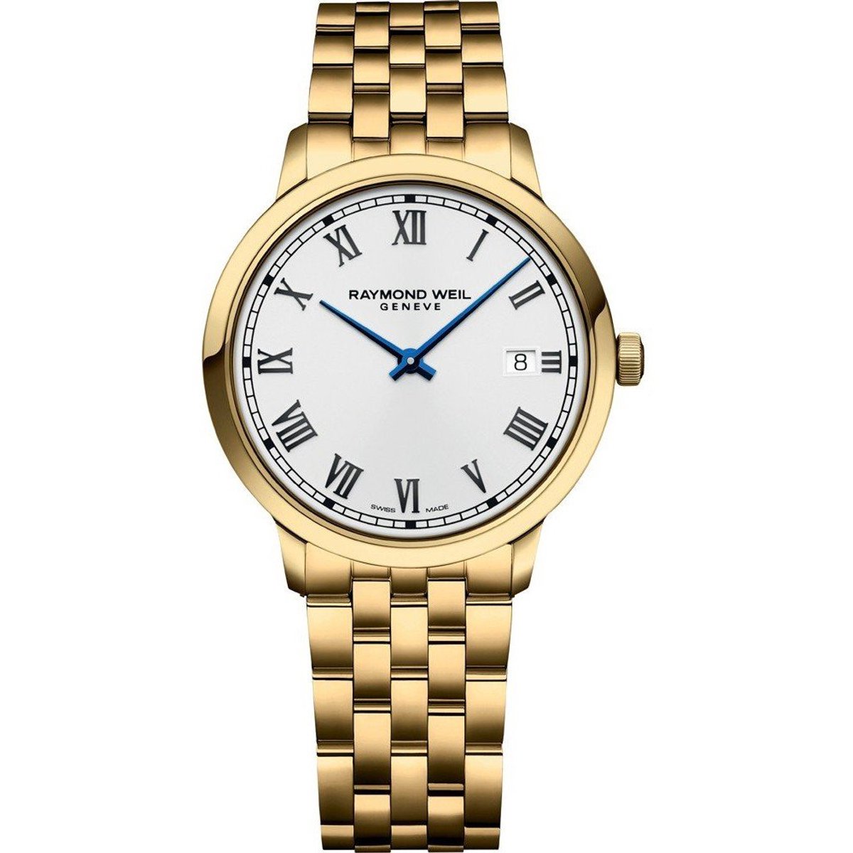 Raymond Weil Toccata 5485-P-00359 Horloge - Staal - Goudkleurig - Ø 38 mm