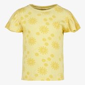 TwoDay meisjes T-shirt met bloemen geel - Maat 92