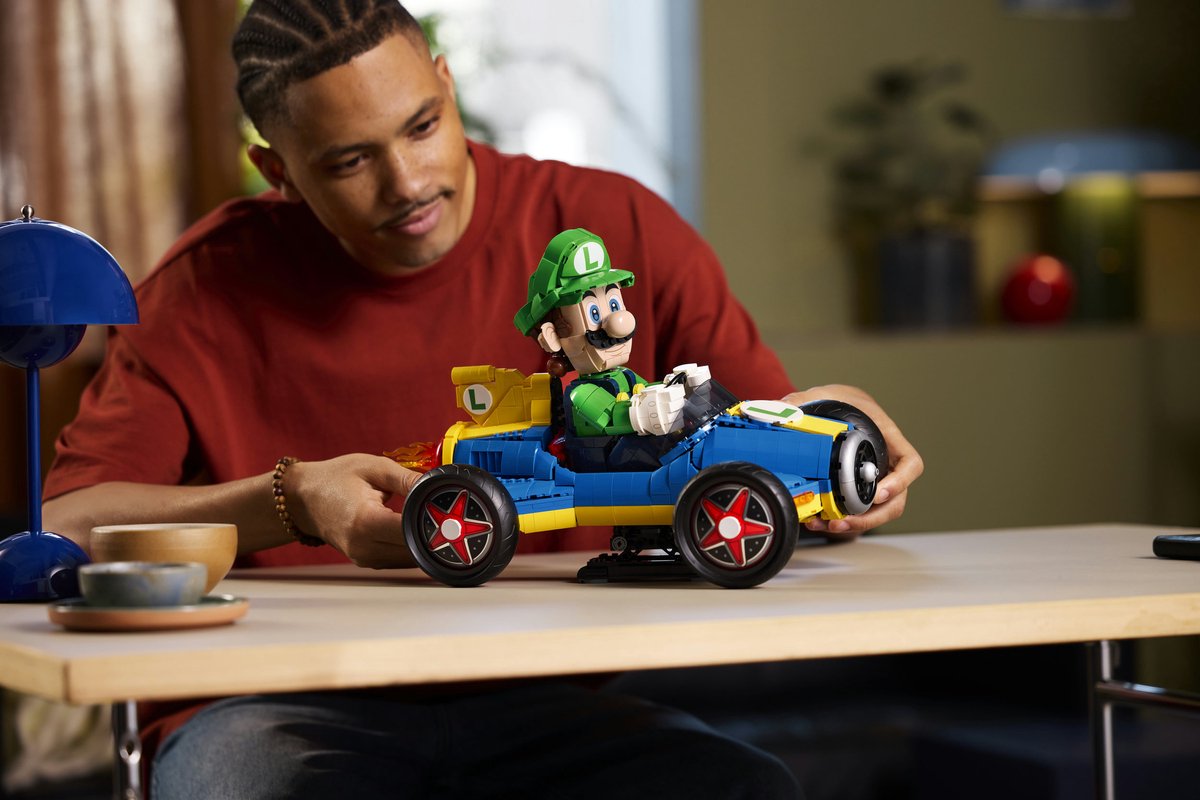 LEGO Super Mario Kart™ – Luigi & Mach 8 - 72050 — afbeelding 12