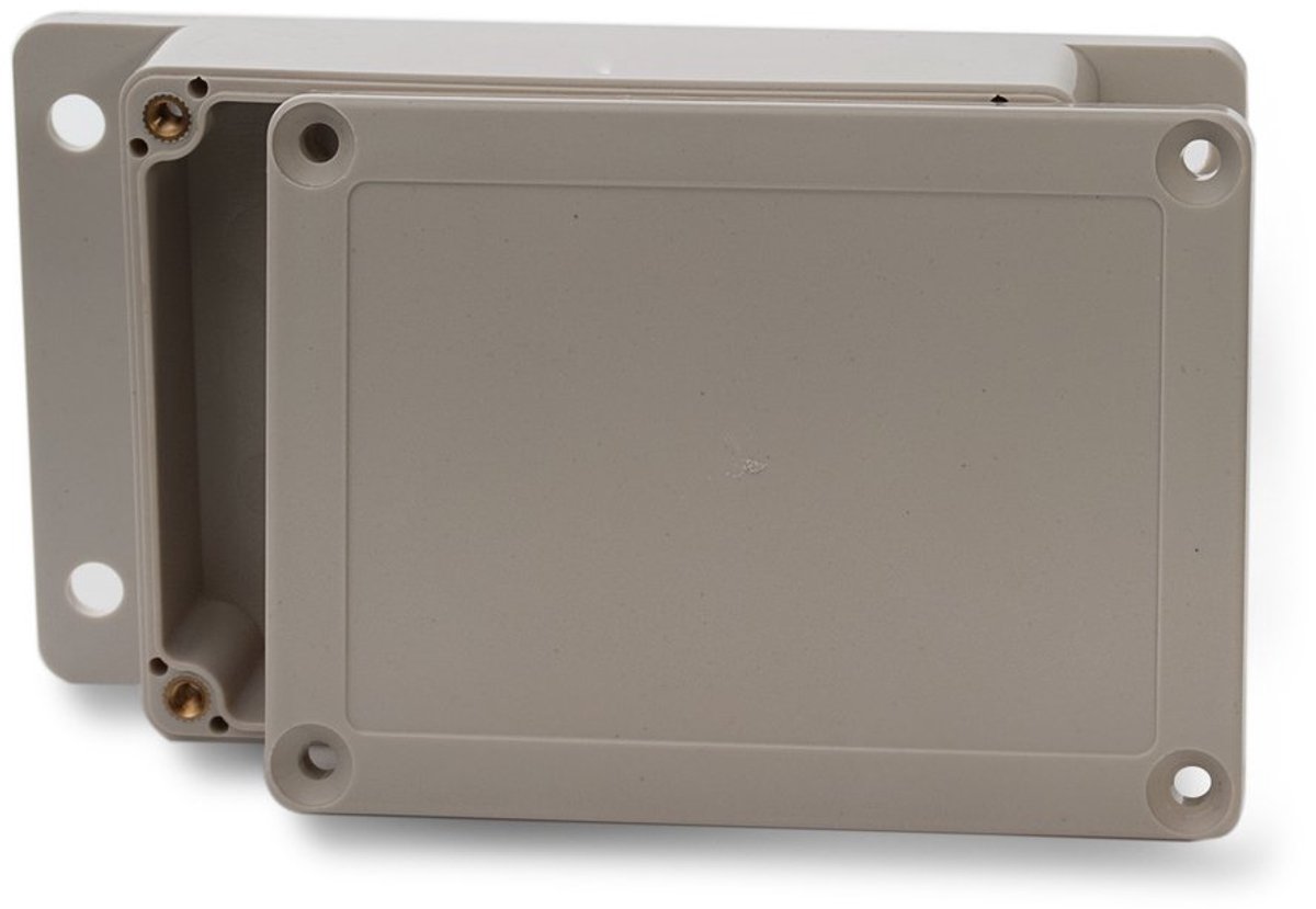 Industriële ABS behuizing 115x85x35mm - IP66 bescherming tegen stof en water