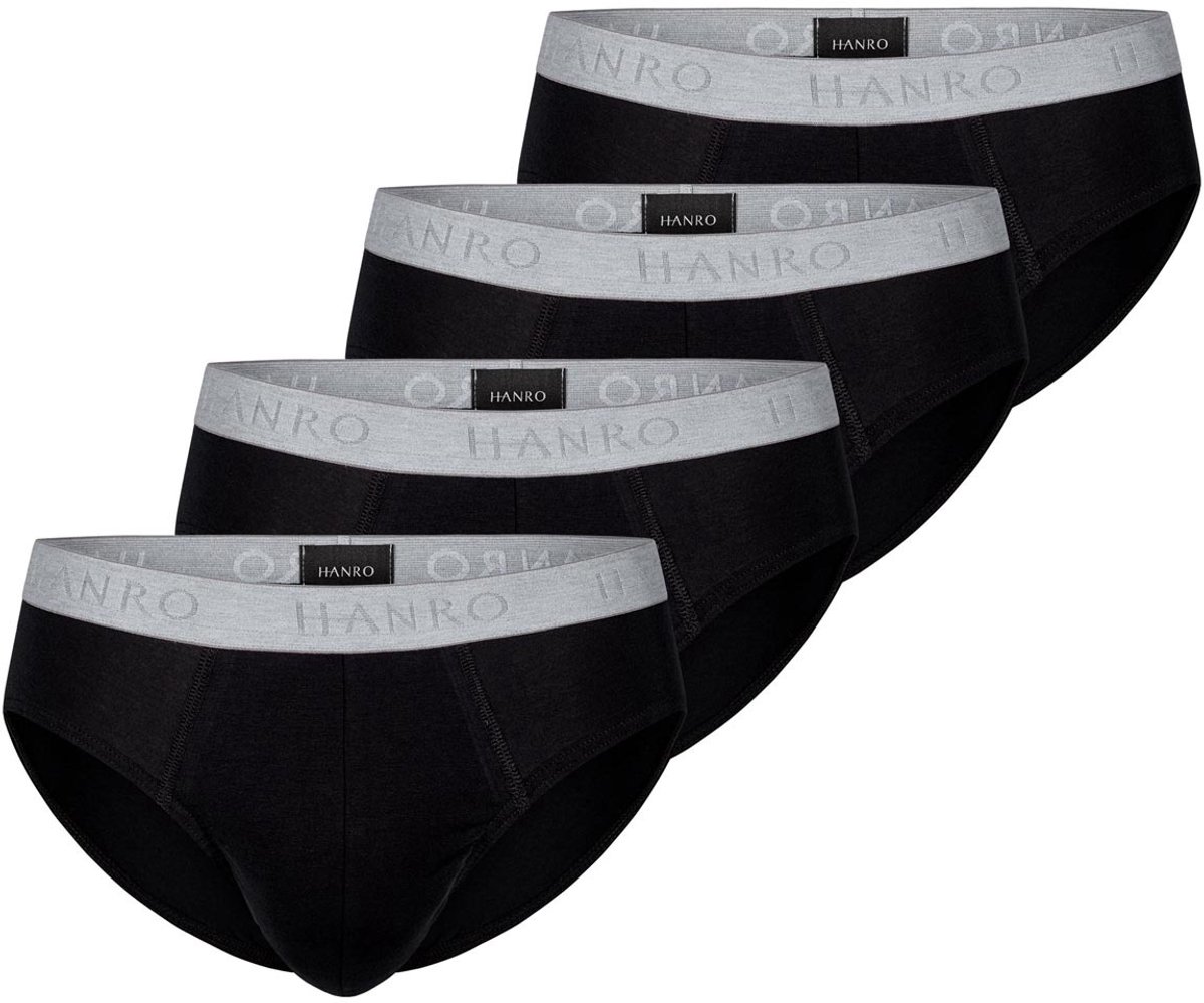 Hanro Heren slip / onderbroek 4 pack Cotton Essentials