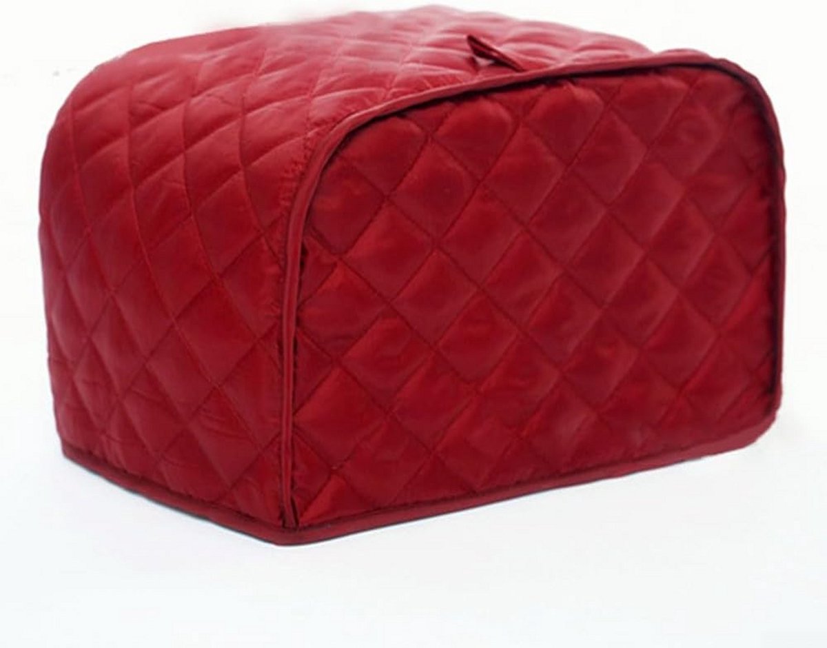 Stoffer voor 2- en 4-sneetjes broodrooster - Polyester-katoenmix - Rood - L