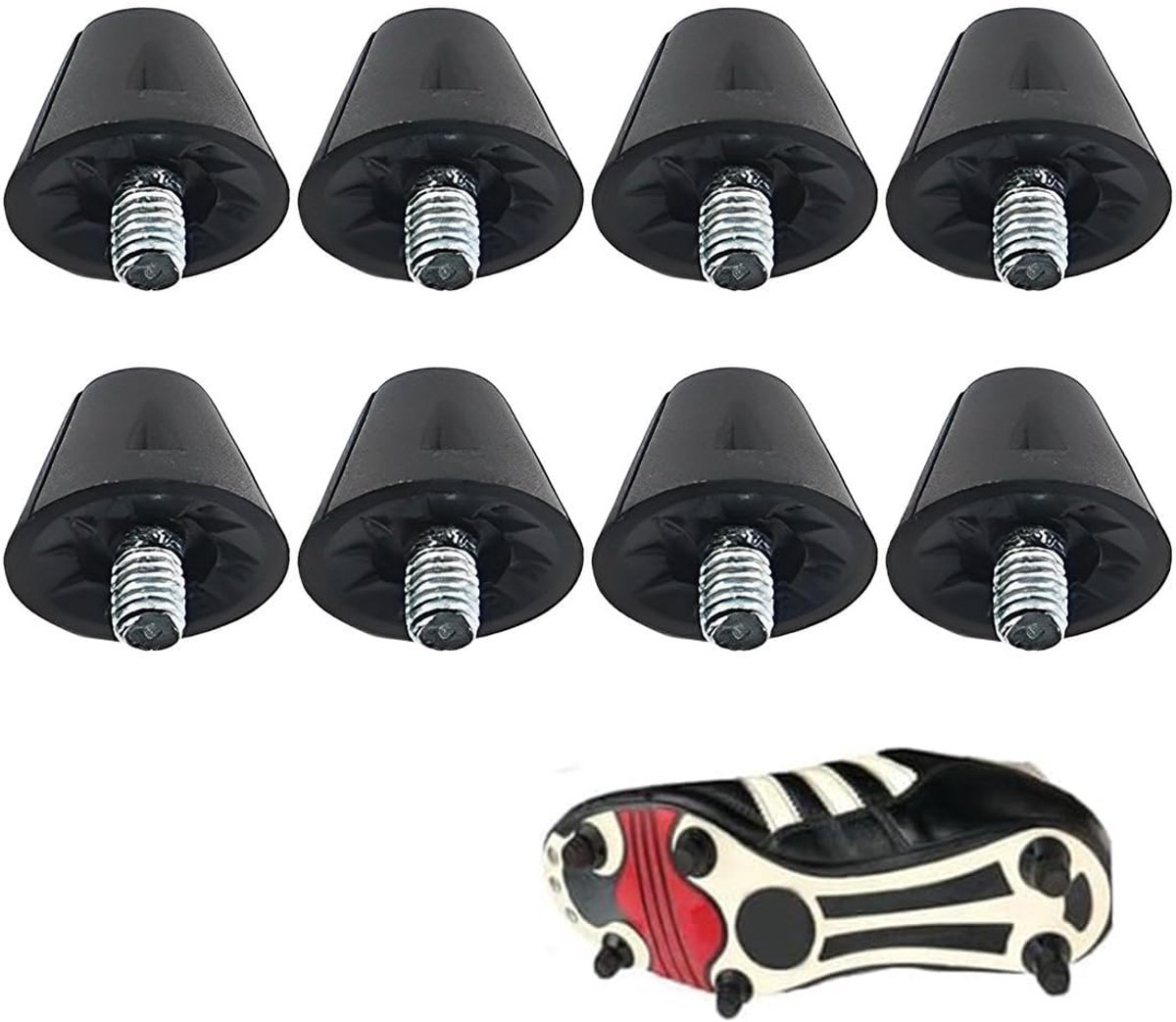 Vervangende nylon noppen voor sportschoenen - 8 stuks, 13 mm, antislip en duurzaam