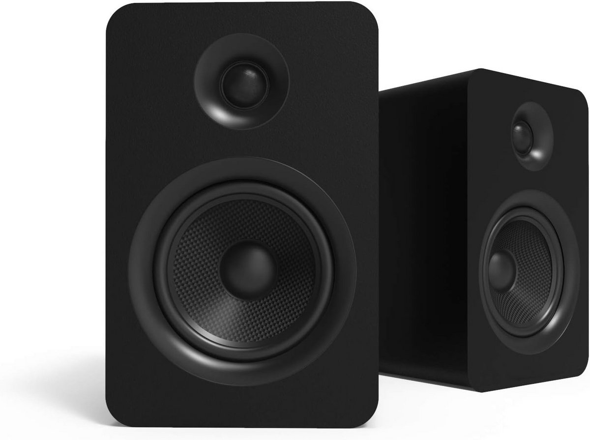 Passive 5.25" Boekenplank Speakers met 1" Zijde Dome Tweeter - Externe Versterker Vereist