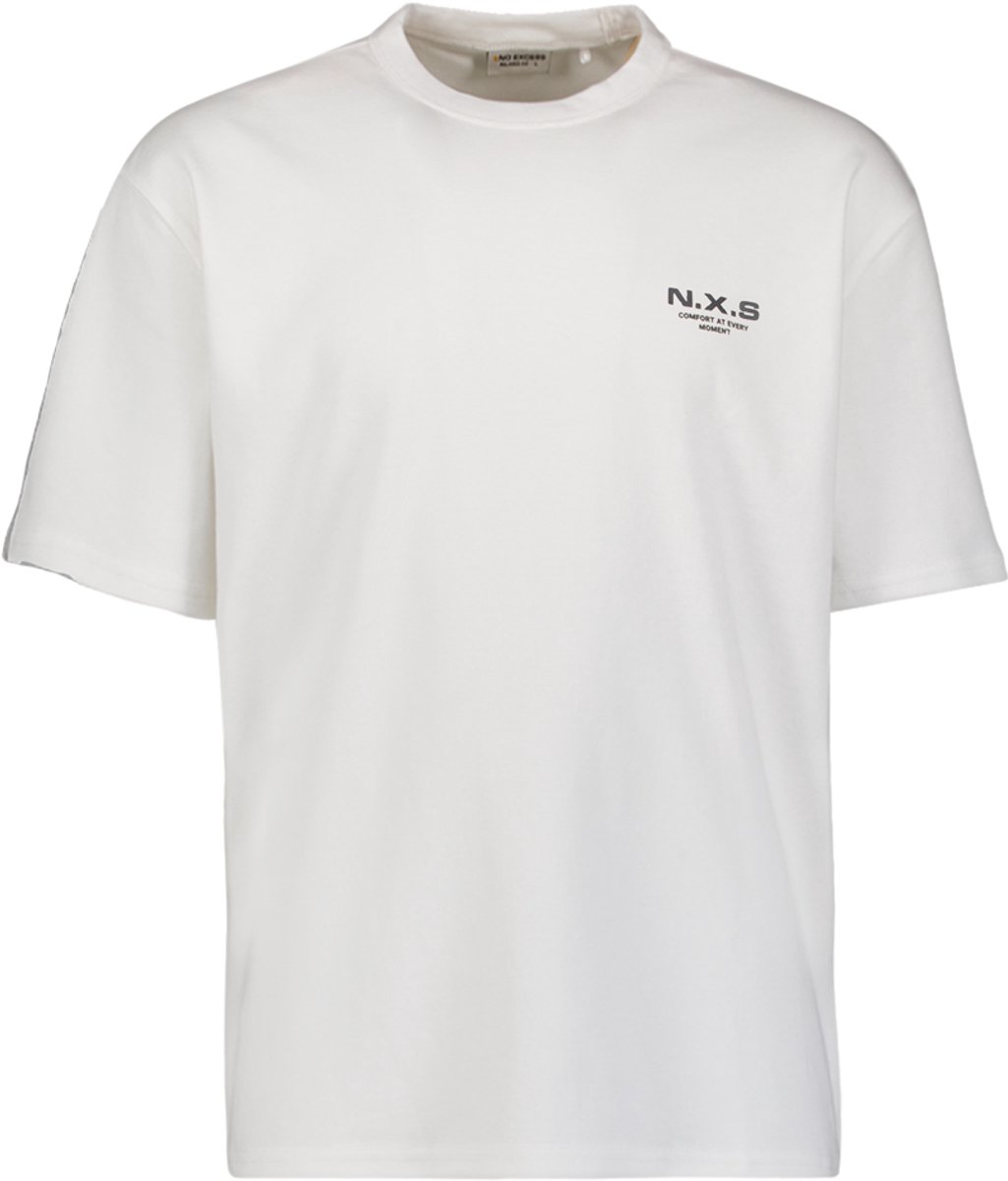 Interlock T-shirt met backprint