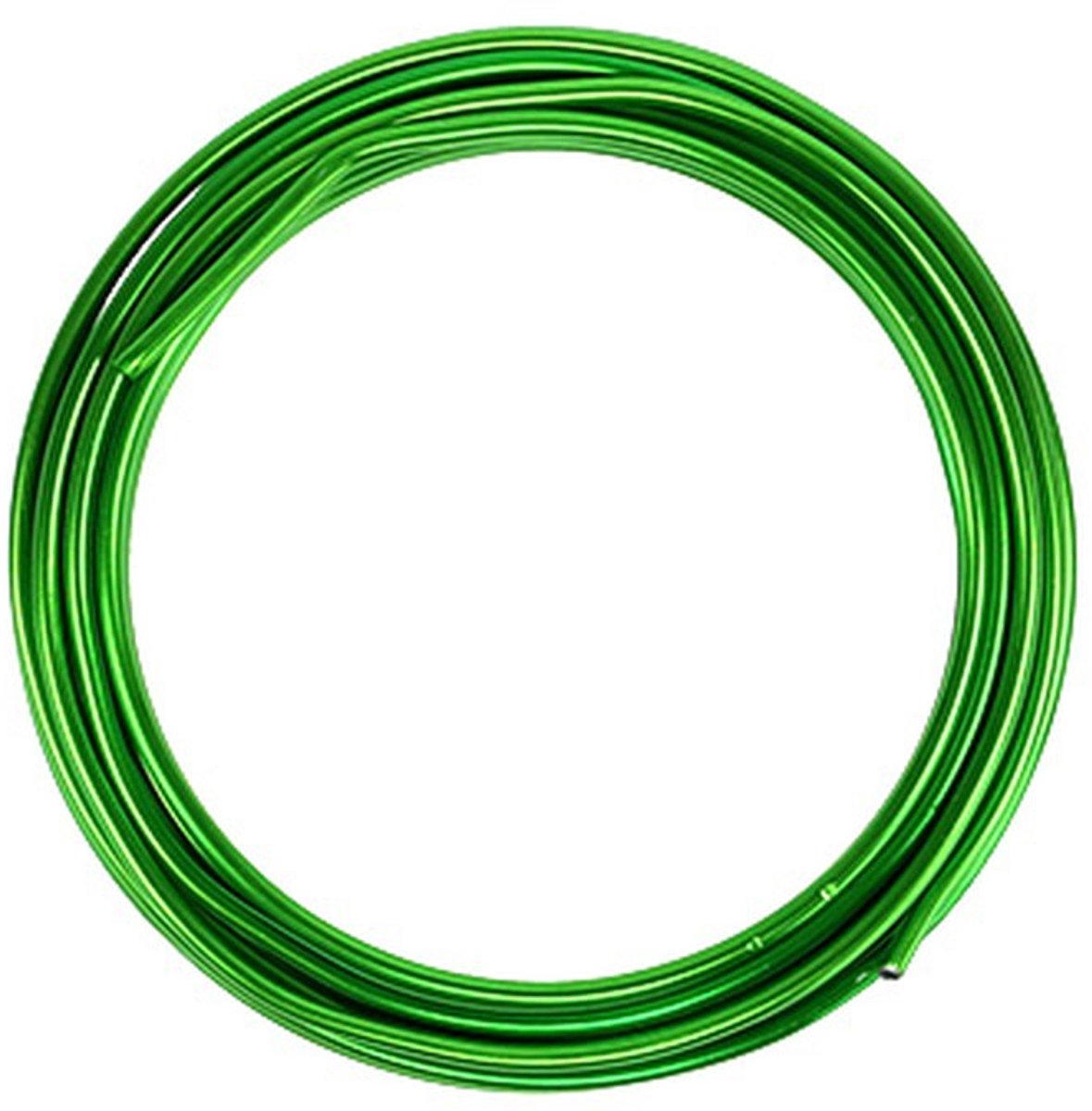Aluminiumdraad 2mm groen 3m