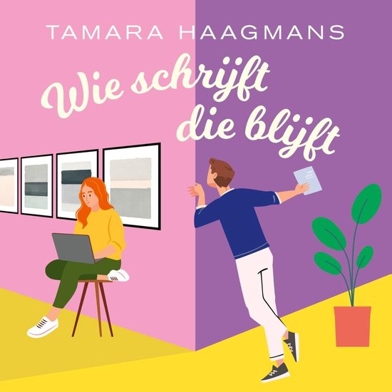 Wie schrijft die blijft - cover