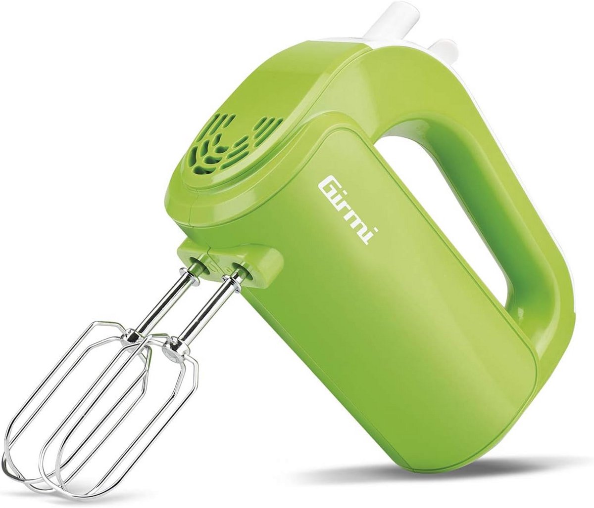 Elektrische Handmixer met Turbofunctie en Roestvrij Stalen Accessoires - 170W, 5 Snelheden, Groen