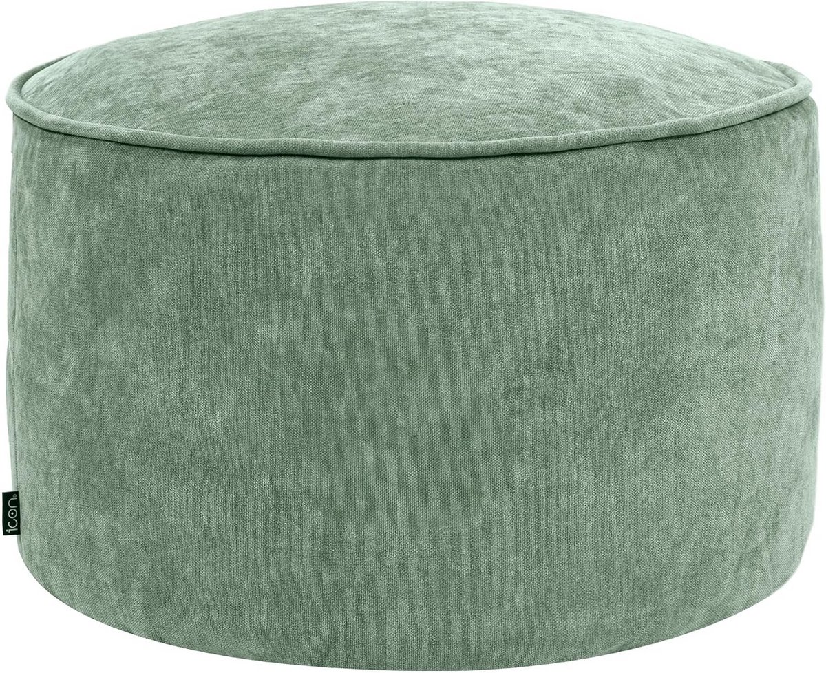 Comfortabele Hocker - Chenille Voetenbank, Pouf voor Woonkamer en Slaapkamer