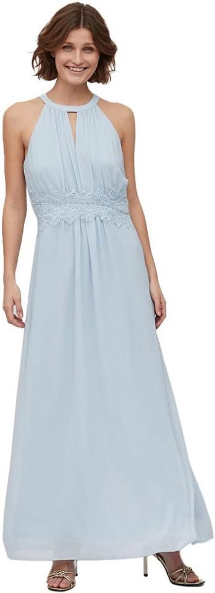Dames halterneck Maxi Dress - Elegante jurk voor speciale gelegenheden