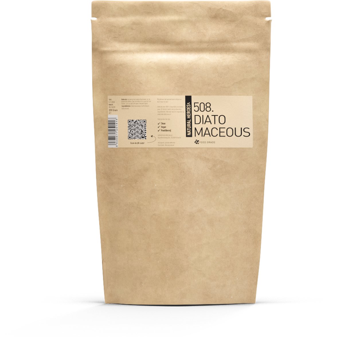 Natural Heroes - Diatomaceous Earth (Food Grade) 200 gram