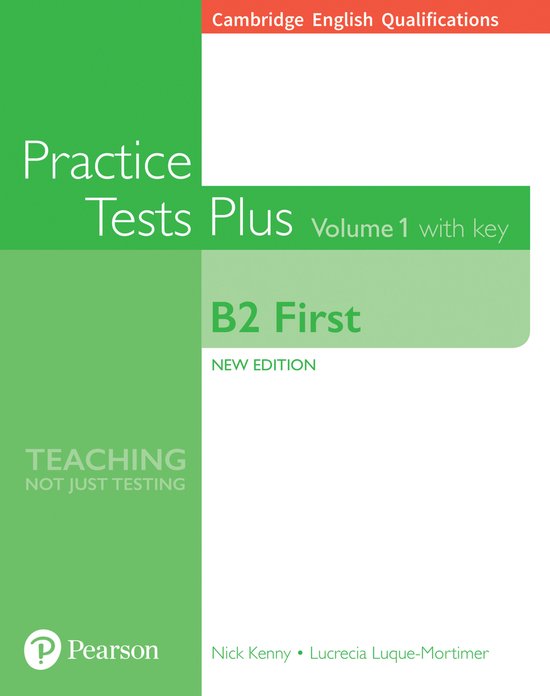 Cambridge English Qualifications: B2 First Volume 1 Practice ... - cover