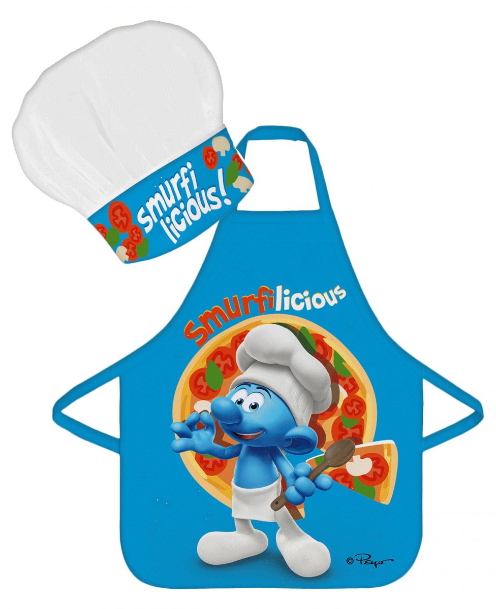 Smurfen Smurfen Smurfilicious kinderschort tweedelig set