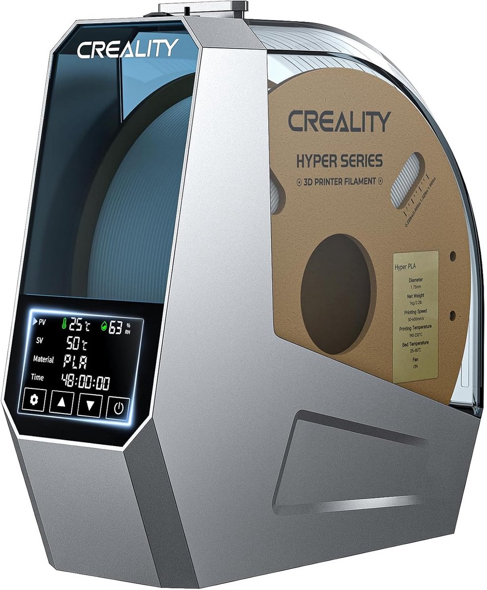 Filament Droger voor 3D-printers met 360° Verhitting - Verbeterde Dehydrator en Bestands Houder voor PLA, ABS, PETG, TPU