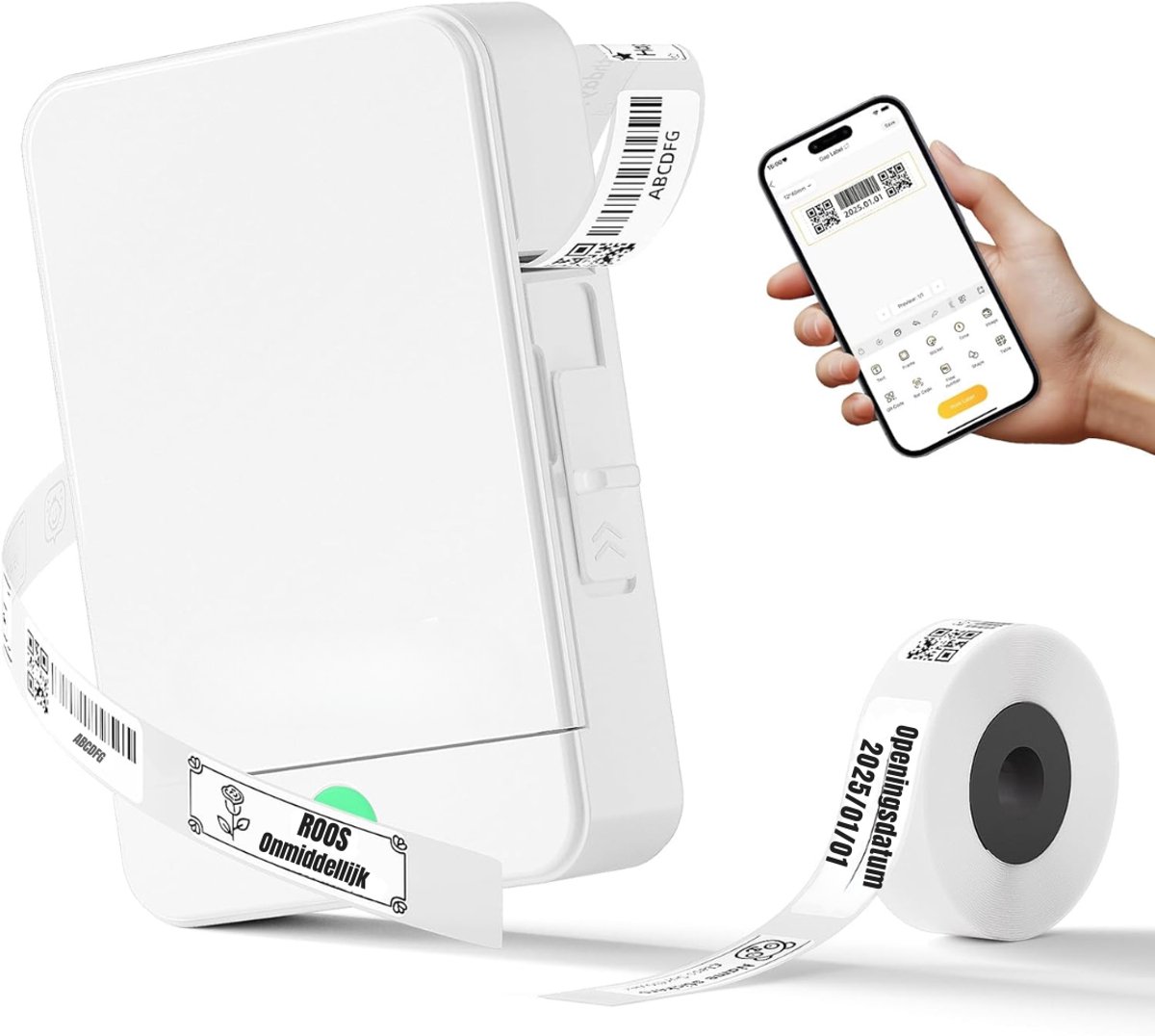 RWB® Labelmaker - Laberprinter - Draagbare Laberprinter -